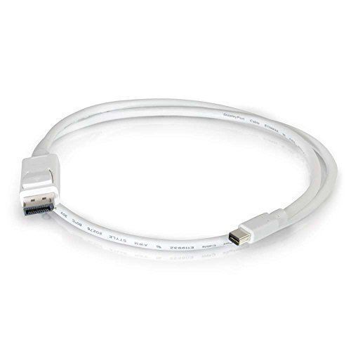 C2G 1 m mâle vers mâle Mini DisplayPort Blanc