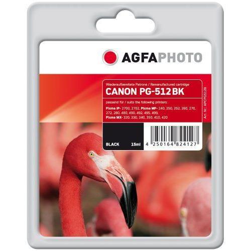 Agfa Photo APCPG512B Cartouche d'Encre 15 ml Noir