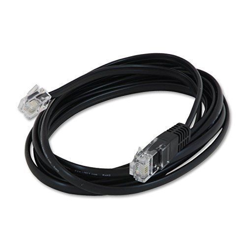 Lindy - Cable de datos pour mdem 2m, conector RJ11 a conector RJ45, couleur Noir