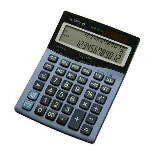 Olympia LCD 4312 Calculatrice de Bureau