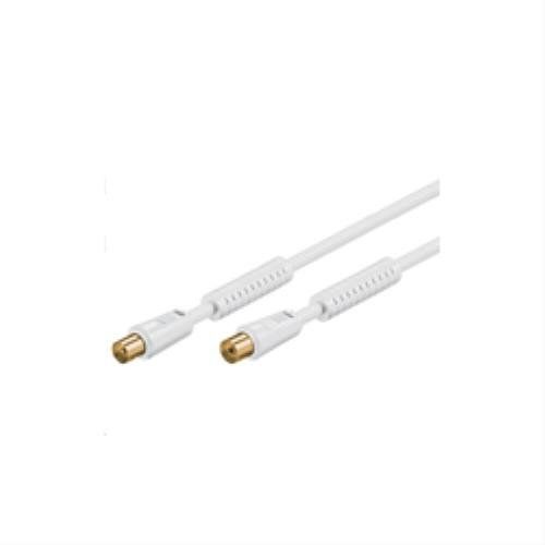 MicroConnect COAX010WHQ Câble coaxial Blanc