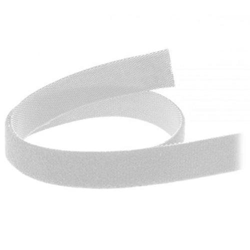 InLine 59934W serre-câbles Velcro Ruban 16mm, 10m blanc