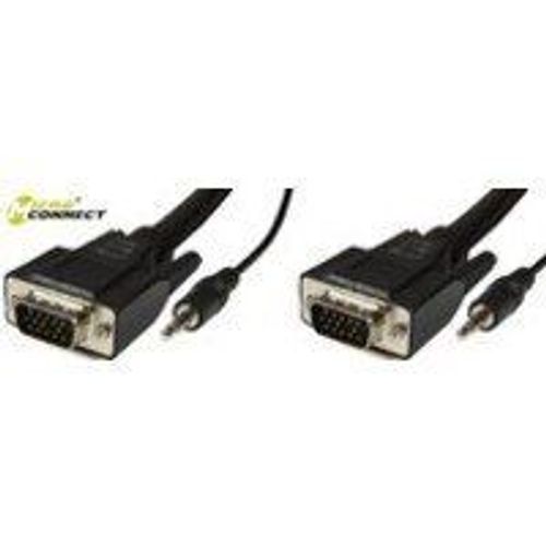 Micro Connect MONGG5BMJ Câble VGA 5 m Noir