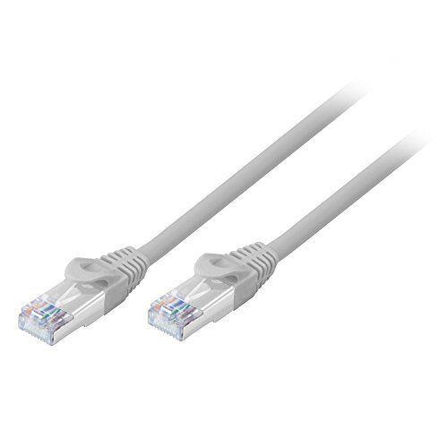 Lindy 3m CAT 6F/UTP câble gigabit avec protection anti coupure pour réseau-gris
