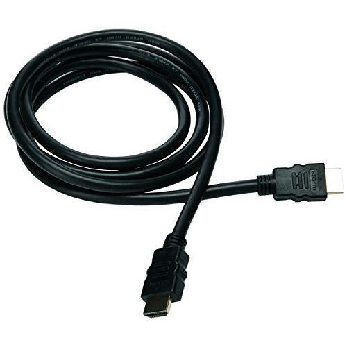 Omenex 491534 Câble HDMI avec Ethernet 1.4 Mâle/Mâle High Speed 1,80 m Noir