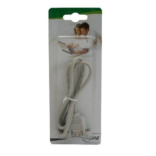 InLine 33440F - Câble USB Beige, 480 Mbit/s