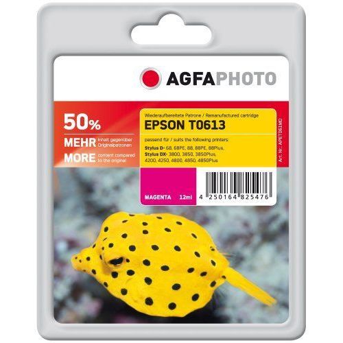 Agfa Photo APET061MD Cartouche d'Encre 12 ml 50% performance extra Magenta