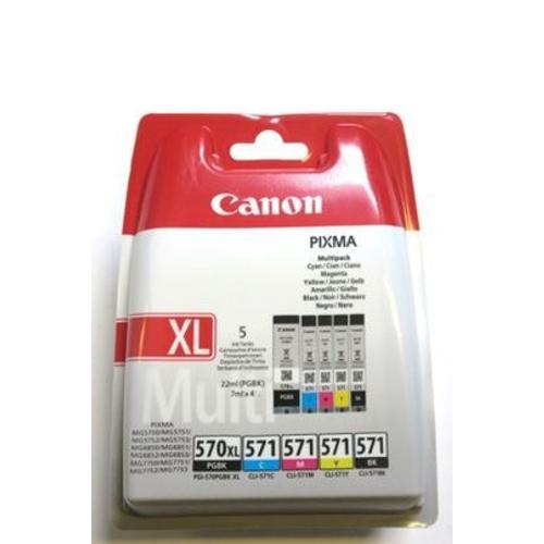 Cartouche d'encre Canon PGI 570 XL/ CLI 571