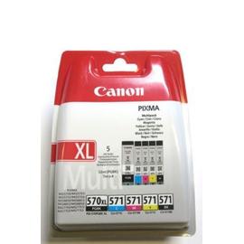 ejet 570 571 XL Compatible Cartouches d'encre Remplacement pour Canon 571  570 XL pour MG5750 TS5050 TS5055 MG5700 MG6852 MG6851 MG5750 MG5753 TS6050  MG6800 (PGBK Noir Cyan Magenta Jaune, 15-Pack) : : Informatique