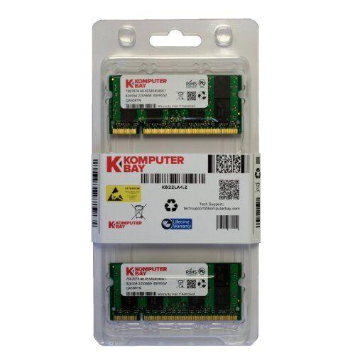 Komputerbay 4 Go 2X 2 Go SODIMM DDR2 200 PIN 800Mhz PC2 6400 / PC2 6300 4 Go 5.0 CL