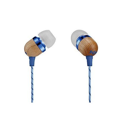 The House Of Marley Smile Jamaica Binaural écouteur Bleu, Blanc, Bois - casques et micros Binaural, 3,5 mm 1/8``, écouteur, Bleu, Blanc, Bois, Avec fil, Intraaural
