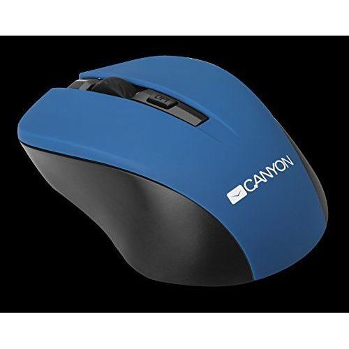 Canyon - Souris - optique - 3 boutons - sans fil - RF - récepteur sans fil USB - bleu