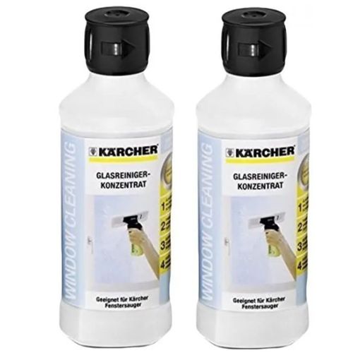 Lot de 2 Produit nettoyant vitres 500 ml RM500 d'origine Accessoires et entretien (62957720 6.295-795.0 )