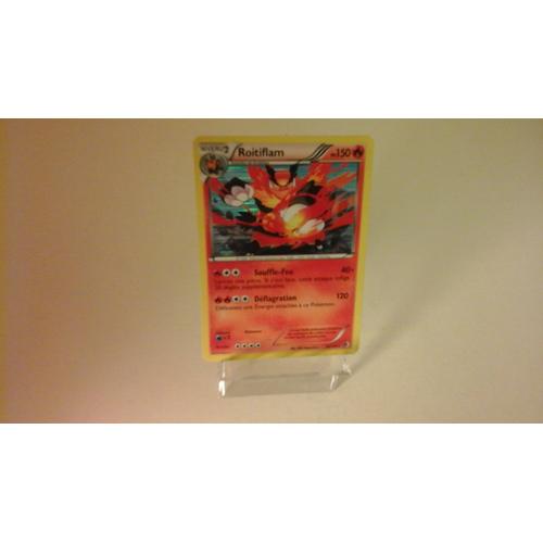 Carte Pokémon Roitiflam Holo Reverse 26/149 Noir & Blanc Frontières Franchies Fr