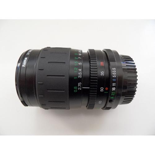 OBJECTIF ZOOM APPAREIL PHOTO/CAMERA COSINA 28-80MM 1:3.5-5.6 MACRO mc FOCUS..