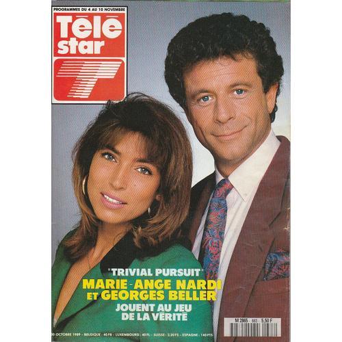 Télé Star N°683 - Marie-Ange Nardi - Georges Beller - Melissa Gilbert - L'abbé Pierre - Nicole Garci