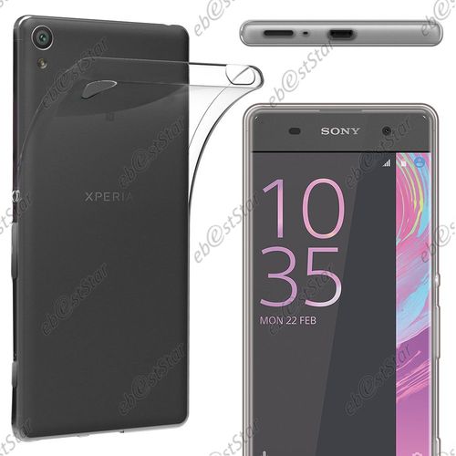 Ebeststar ® Housse Coque Protection Silicone Gel Ultra Fine 0,3mm Etui Souple Pour Sony Xperia Xa Ultra, Xa Ultra Dual, Couleur Transparent [Dimensions Precises De Votre Appareil : 164 X 79 X 8,4 Mm, Écran 6'']