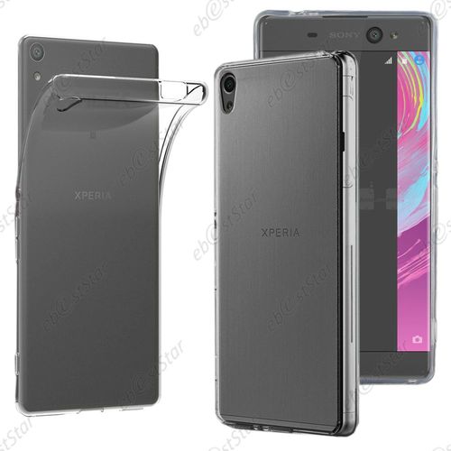Ebeststar ® Pour Sony Xperia Xa Ultra, Xa Ultra Dual - Housse Etui Coque Silicone Gel Souple Ultra Fine 0,3mm Et Invisible, Couleur Transparent [Dimensions Precises De Votre Appareil : 164 X 79 X 8,4 Mm, Écran 6'']