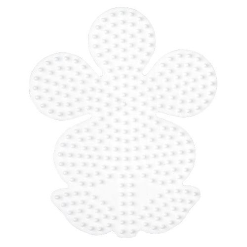 Plaques Fleur Et Adolescente - Pour Perles Standard (Ø5 Mm) - Hama