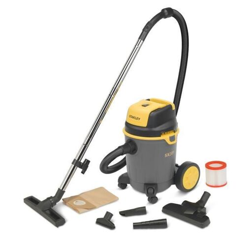 STANLEY Aspirateur eau et poussiere 1200 W cuve 20 L