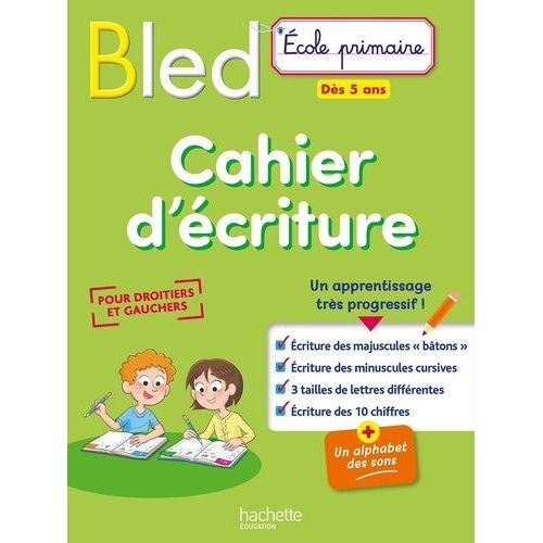 Bled Cahier D'écriture