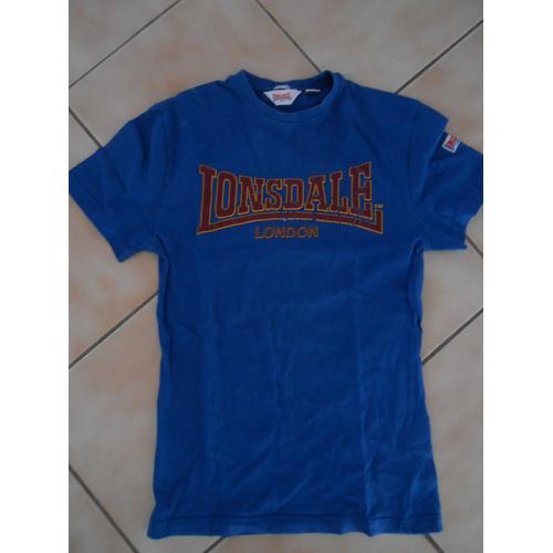 T-Shirt Lonsdale 14 Ans Bleu 