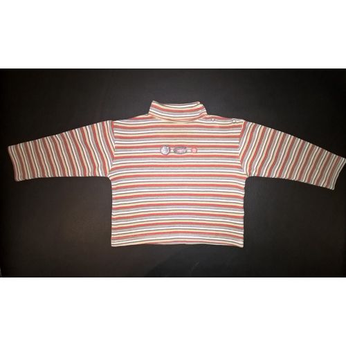 Sous-Pull Cadet Rousselle Manches Longues Coton Garçon 18 Mois Multicolore