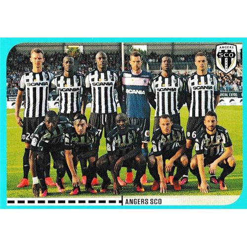 N°4 - Angers - Equipe - Stickers Image Panini Foot 2016 / 2017