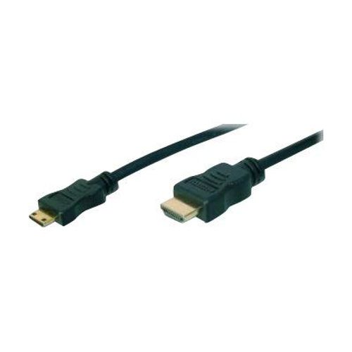 ASSMANN - Câble HDMI - HDMI mâle pour 19 pin mini HDMI Type C mâle - 3 m - double blindage - noir