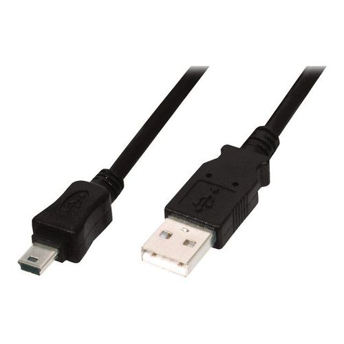 ASSMANN - Câble USB - USB (M) pour mini USB type B (M) - USB 2.0 - 1 m - moulé - noir