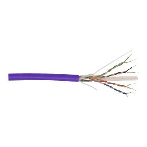 DIGITUS - Câble en vrac - 100 m - U / FTP (Paire torsadée blindée) - CAT 6 - violet, RAL 4005