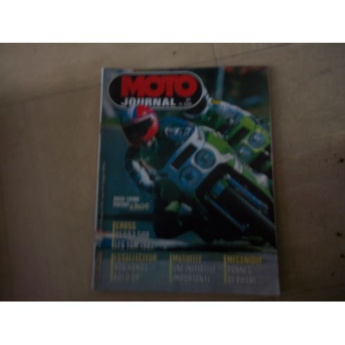 Moto Journal  N° 529 : Roche-Lafond Portrait Choc; Cross De 50 A 500 Les Yamaha 1982; Essai 900 Honda Bol D'or