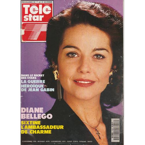 Télé Star N°737 - Diane Bellego - Jean Gabin - Lee Majors - Sylvie Vartan - Christophe Tiozzo - B. P