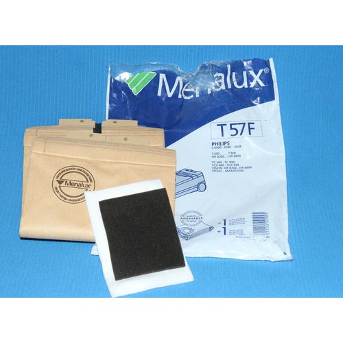 Menalux T57F - 10 Sacs aspirateur