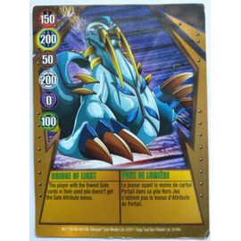 Carte Métalique Bakugan N° 20/48c Bridge Of Light/Pont De Lumiere 2011 Rouge