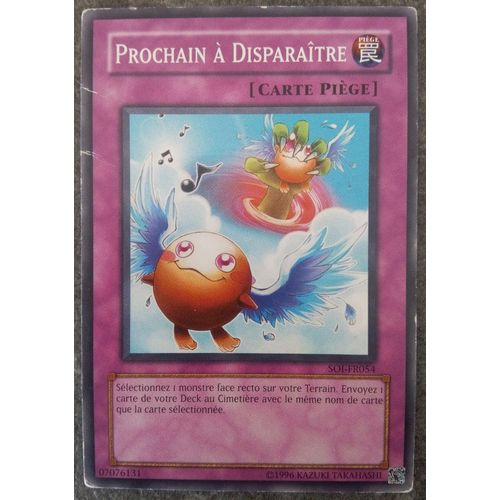 Yu-Gi-Oh! - Soi-Fr054 - Prochain À Disparaître - Commune