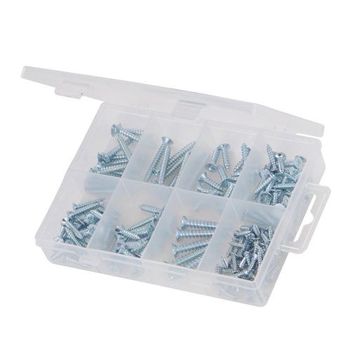 Coffret de vis autotaraudeuses - 160 pcs