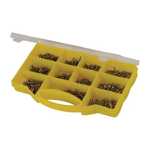 Coffret de vis A2 autotaraudeuses en inox - 570 pcs