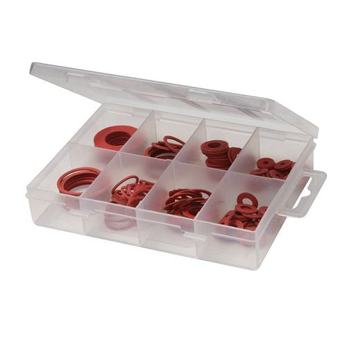 Coffret de rondelles en fibres - 110 pcs