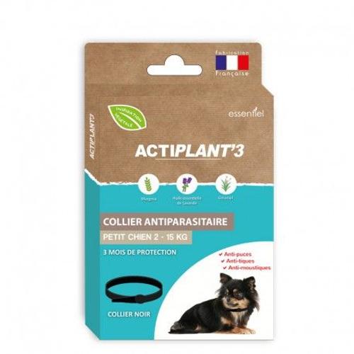 Actiplant'3 - Collier Antiparasitaires Pour Petit Chien