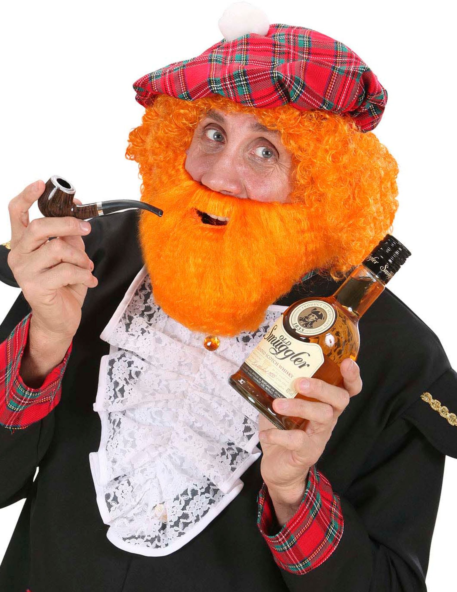 Barbe Et Moustache Écossais Adulte Taille Unique