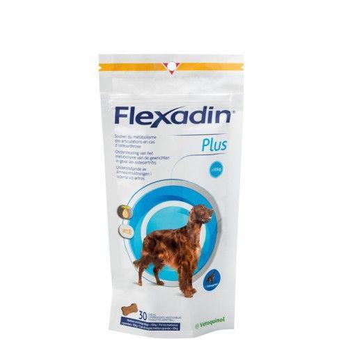 Complément Alimentaire Flexadin Plus Maxi Articulations Pour Chien Et Chat + 10 Kg 90 Bouchées