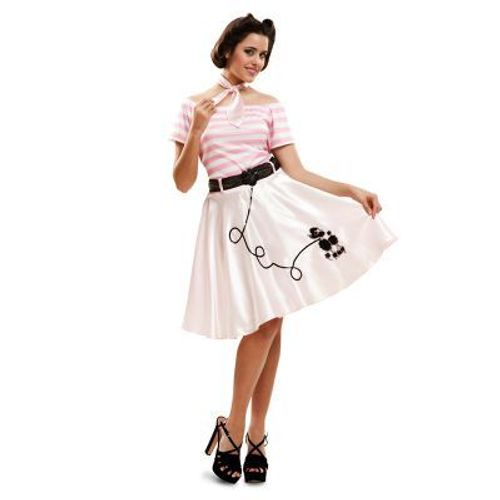 Déguisement Pin Up Rose Adulte