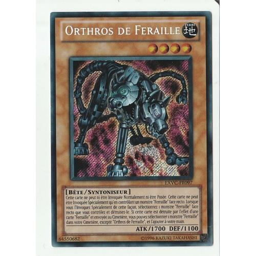 Yu-Gi-Oh! - Exvc-Fr097 - Orthros De Feraille - Secret Rare