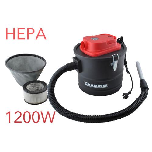 KAMINER Aspirateur/souffleur vide cendres cheminée poêle 1200W