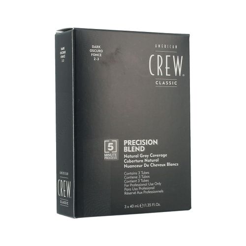 Blend American Crew Precision Couleur De Cheveux Pour Les Hommes Kit - Dark 