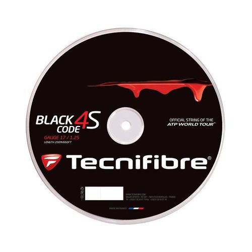 Bobine Tecnifibre Black Code 4s 200m - 1.20