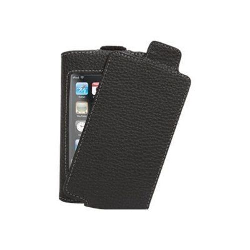 Griffin Elan Convertible - Étui pour lecteur - cuir - noir - pour Apple iPod touch (2G, 3G)
