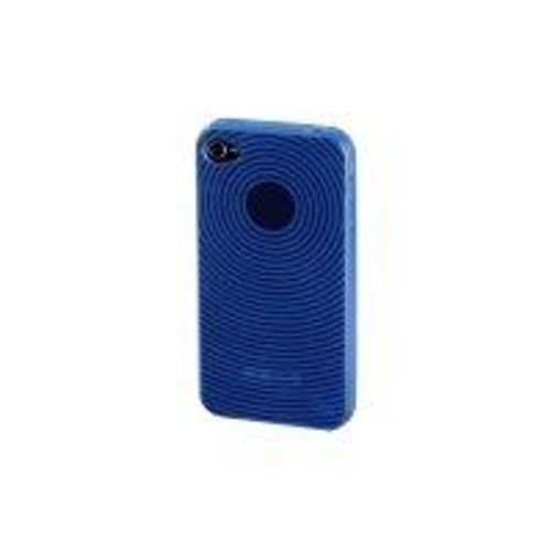 Hama "Tpu" Mobile Phone Cover - Coque De Protection Pour Téléphone Portable - Silicone - Bleu - Pour Apple Iphone 4