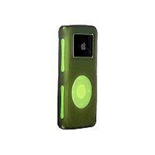 iSkin Duo Acid Groove - Étui pour lecteur - vert - pour Apple iPod nano (1G)